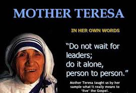 Famous Quotes By Mother Teresa | Famous Quotes via Relatably.com