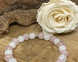 Image de Quartz de roche et quartz rose