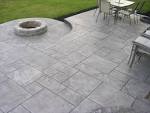 How to Stamp Concrete Decorative Concrete Patio HouseLogic