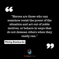 Philip Zimbardo Quotes. QuotesGram via Relatably.com