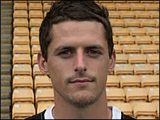 Rob Taylor. Taylor has scored three goals for Port Vale this season - _45570147_rob_taylor_226bbc