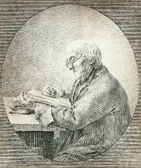 Adolf Gottlieb Friedrich, Reading, kreide von Caspar David ...