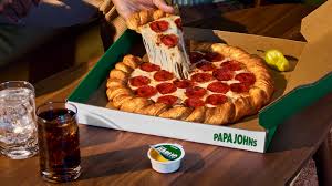Papa John's Offers Free Croissant Pizza to Rewards Members