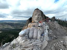 Crazy Horse Memorial in the Black Hills of South Dakota