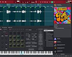 Image of Akai MPC 2 software interface
