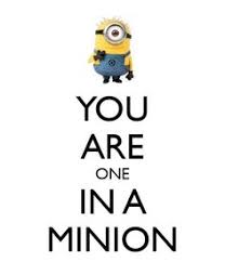 Bildresultat för minionerna your one in a minion