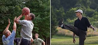 Image result for picture of obama playing basketball