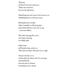 First Love, Wisława Szymborska | Pomes | Pinterest | First Love ... via Relatably.com