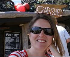 Ben Southall Visit: Mandy Wheeler (podcast) Whist we were down at Steephill Cove being recorded by the BBC for the Inside Out Show due to on air in ... - mandy-wheeler-crab-shed