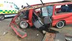 least people injured collision between