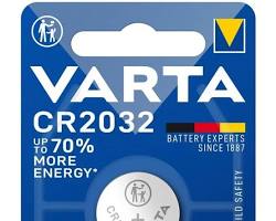 تصویر باتری سکه ای وارتا مدل CR2032