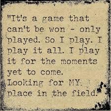 Golf ~ From The Legend of Bagger Vance ...Play it all and look for ... via Relatably.com