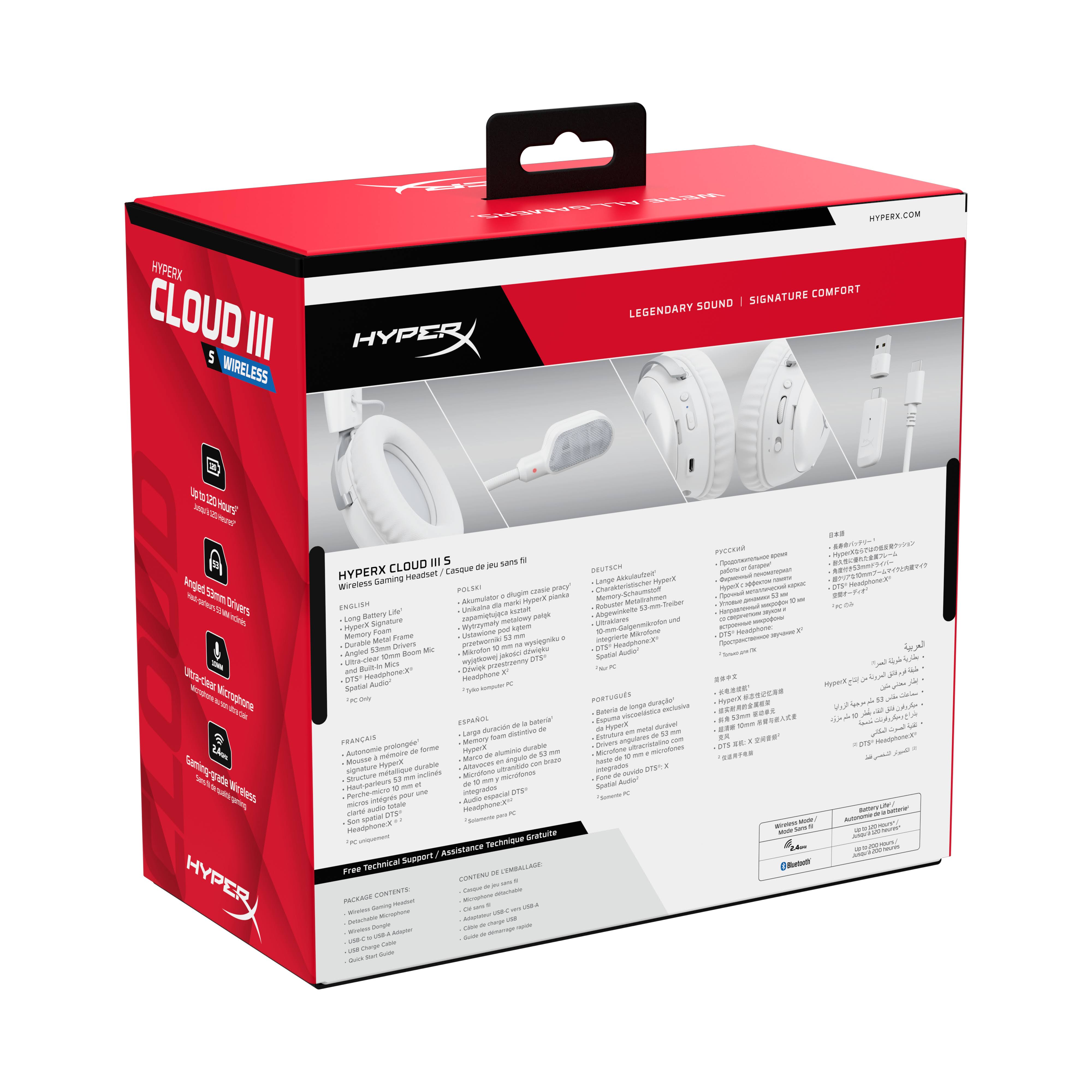 HyperX Cloud III S Wireless Gaming Headset