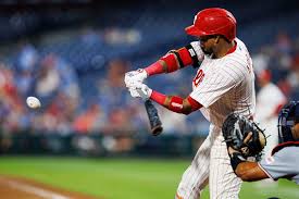 Why did Phillies cleanup hitter Luis Arraez leave game versus Cardinals early?