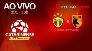 Catarinense 2026: veja Brusque x Santa Catarina ao vivo