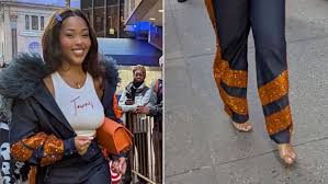 Jordyn Woods Swaps Custom Knicks Pumps for Clear Heels Courtside at Madison Square Garden