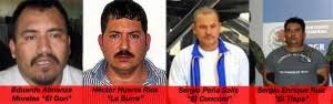 Alberto Pineda Villa, alias “El Borrado”, Marco Antonio Pineda Villa, alias “El MP”, y Héctor Huerta Ríos, ... - FOTOGrupo71-300x94