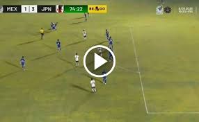 El golazo de Hugo Camberos con la Selección Mexicana ante Japón en el Revelations Cup 2026