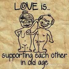 Love is.. supporting each other in old age | Love &amp; Relationship ... via Relatably.com
