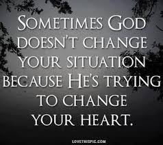 When you are going through something hard quotes quote god ... via Relatably.com