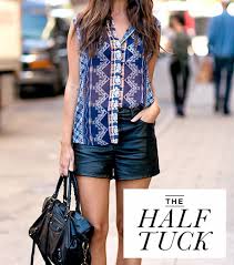 Image result for half tuck