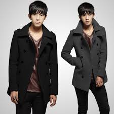 Image result for pea coat fashion mens