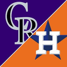 Rockies - Astros