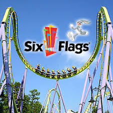 Image result for six flags