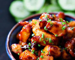 Image of Honey Sriracha Glazed Chicken