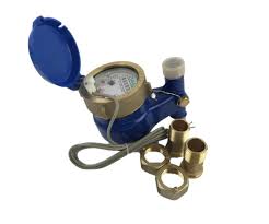 DAE V-50P 1/2” Vertical Water Meter with Pulse Output ...