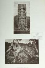 Sold at Auction: Alfred Percival Maudslay, Alfred Maudslay B&W Maya Ruins PH๏τogravure - 1890