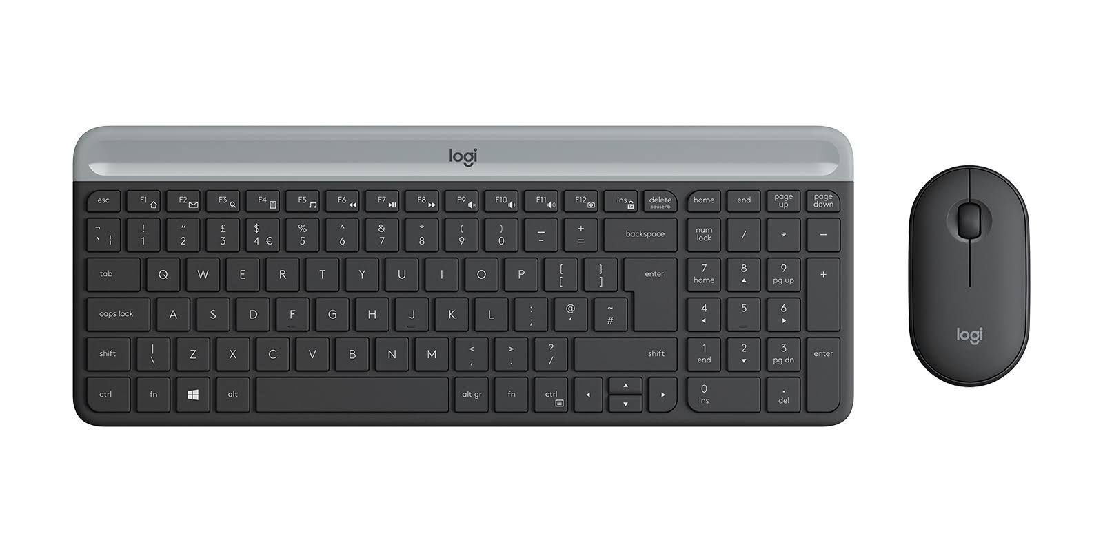 Logitech Slim Wireless Combo MK470 Keyboard Mouse