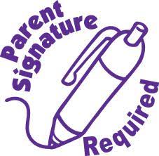 Image result for parent signature
