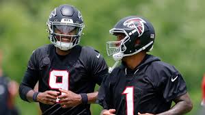 Falcons ' QB depth chart has Tua Tagovailoa as starter, Michael Penix Jr. omitted as "injured player"