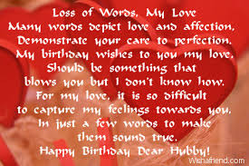 Husband Birthday Poems via Relatably.com