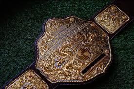 WCW 3D BIG GOLD CRUMRINE CNC MADE CHAMPIONSHIP BELT