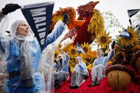 Rose Parade 2025 live updates: Floats, performances, and celebs expected at first wet event in 20 years