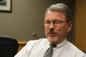 Minnesota Department of Corrections Commissioner Tom Roy speaks during an interview for an upcoming story in Capitol Report. Photo by Kevin Featherly. - tomroy