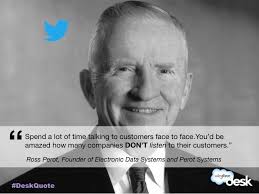 Ross Perot, Founder of Electronic Data Systems and Perot Systems ... via Relatably.com