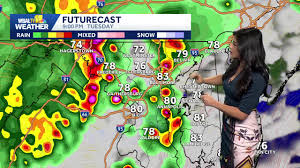 Widespread storms possible through mid-week