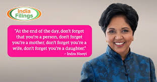 Indra Nooyi Quote Women Empowerment - IndiaFilings.com | Learning ... via Relatably.com