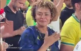 ویدیو| اشک‌های مادر ستاره برزیل پس از بریس پسرش