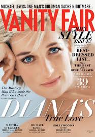 Vanity Fair contributing editor Sarah Ellison reports in the September issue on Princess Diana&#39;s 1995-to-1997 relationship with Pakistani heart surgeon ... - princess-diana-in-love-vanity-fair-cover-sept-2013