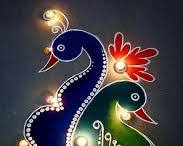 Diwali rangoli design