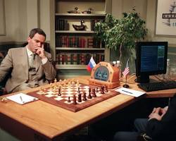 Kasparov vs Deep Blue resmi