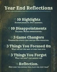Take time before the end of the year to really review and reflect ... via Relatably.com