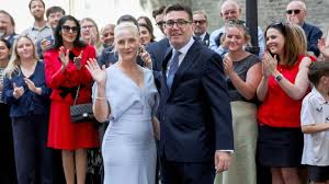 Who is Marie-France van Heel? How Andy Burnham's wife went from 'coolest girl in college' to No 10 - and appeared on Blind Date