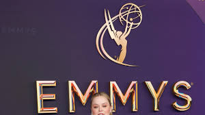 Nicola Coughlan Makes an Entrance at the 2024 Emmys in a Magnificent Silver 
Sequin Gown