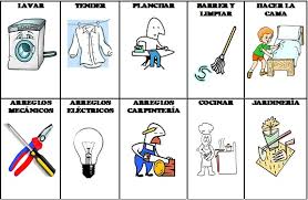 Resultado de imagen de tareas domésticas
