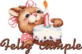 Resultado de imagen de gifs animados de cumpleaos